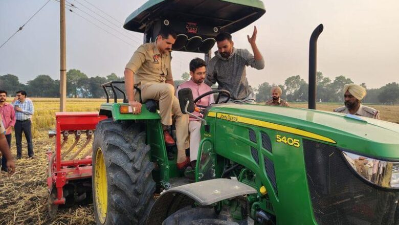 ਪਰਾਲੀ ਪ੍ਰਬੰਧਨ ਵਿੱਚ ਬਦਲਾਅ ਦੀ ਉਦਾਹਰਣ ਬਣਿਆ ਜ਼ਿਲ੍ਹਾ ਮੋਗਾ – ਮਾਨ ਸਰਕਾਰ ਦੀ ਅਗਵਾਈ ਹੇਠ ਖੇਤਾਂ ਵਿੱਚ ਸਰਗਰਮ SSP ਅਤੇ DC , ਵਾਤਾਵਰਣ ਅਤੇ ਮਨੁੱਖੀ ਜੀਵਨ ਦੀ ਰੱਖਿਆ ਲਈ ਇੱਕ ਪਹਿਲ